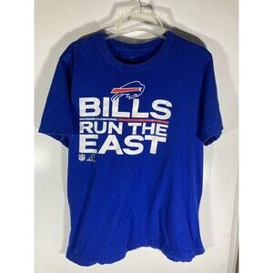 NFL Nike • Buffalo Bills Run The East • AFL Mens Graphic T-Shirt Size Large EUC